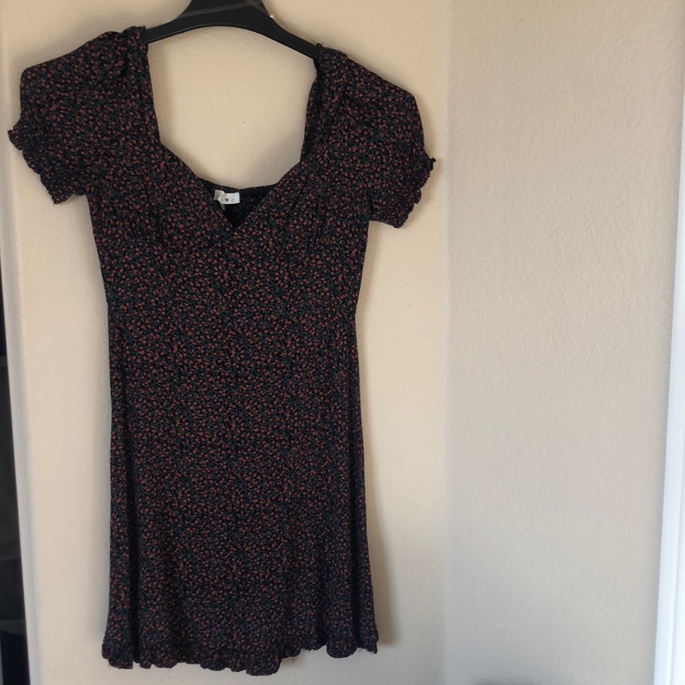 Mini dress floral print